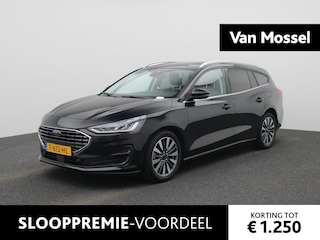 Ford Focus Wagon 1.0 EcoBoost Hybrid Titanium X | Automaat | Virtual Cockpit | Lichtmetalen Velgen | Privacy Glass | Apple Carplay / Android Auto | Camera |