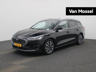 Ford Focus Wagon 1.0 EcoBoost Hybrid Titanium X | Automaat | Virtual Cockpit | Lichtmetalen Velgen | Privacy Glass | Apple Carplay / Android Auto | Camera |