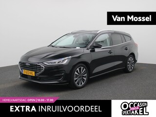 Ford Focus Wagon 1.0 EcoBoost Hybrid Titanium X | Automaat | Virtual Cockpit | Lichtmetalen Velgen | Privacy Glass | Apple Carplay / Android Auto | Camera |
