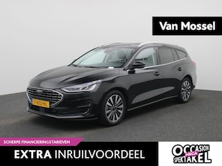 Ford Focus Wagon 1.0 EcoBoost Hybrid Titanium X | Automaat | Virtual Cockpit | Lichtmetalen Velgen | Privacy Glass | Apple Carplay / Android Auto | Camera |