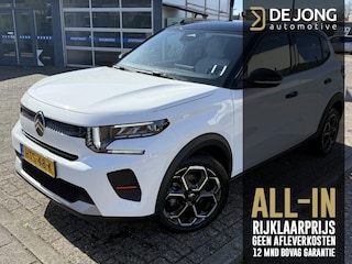 Citroën C3 1.2 Turbo 100pk Max ALL-INRIJKLAARPRIJS