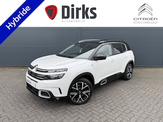 Citroën C5 Aircross 225pk Hybrid Shine (Elektrisch Schuifdak - Leder incl verwarming/massage/geheugen - Trekhaak - Elektrische Klep - 360gr Camera - Adaptieve Cruise Controle - 19"- LED - Keyless Entry)