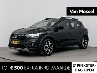 Dacia Sandero Stepway 1.0 TCe Bi-Fuel Comfort 100PK | Trekhaak | Navigatie | Achteruitrijcamera | Dodehoeksensor | Climate Control | Apple CarPlay & Android Auto