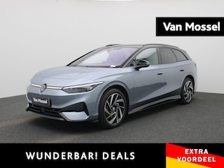 Volkswagen ID.7 Tourer Pro Limited Edition 77 kWh 286 PK | 20" Lichtmetalen velgen | Black Style | Apple Carplay | Navigatie | 360 Camera | Achterklep elektrisch | Head-up display | Memory stoelen | Ruiten getint | Dodehoeksensoren | Android Auto | Stoelverwarming |