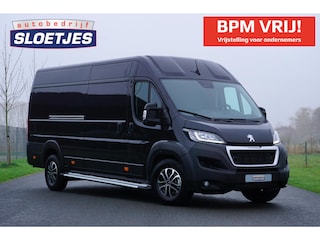 Peugeot Boxer 2.2 BlueHDi 165 L4H2 Zwaar 3.5t 2 stoelen |2e airbag |BPM voordeel |165 pk |Metallic |Carplay |Android auto |Climate control |Camera |Cruise control |Bluetooth |Navi |Parkeersensoren