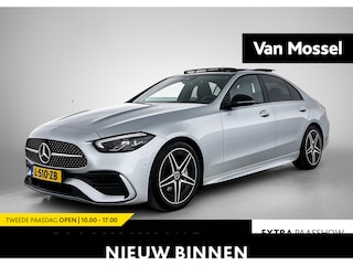 Mercedes-Benz C-klasse 180 AMG Line | WORDT VERWACHT | PANORAMADAK | ELEKTRISCHE STOELEN | DODEHOEKSENSOR |