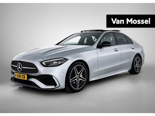 Mercedes-Benz C-klasse 180 AMG Line | WORDT VERWACHT | PANORAMADAK | ELEKTRISCHE STOELEN | DODEHOEKSENSOR |