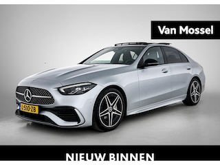 Mercedes-Benz C-klasse 180 AMG Line | WORDT VERWACHT | PANORAMADAK | ELEKTRISCHE STOELEN | DODEHOEKSENSOR |