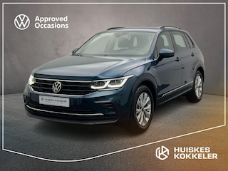 Volkswagen Tiguan Life 1.5 TSI 150pk DSG Automaat Adaptive cruise control, LED matrix koplampen, Achteruitrijcamera, Stoelverwarming, Elektrische achterklep, App connect,  Stuurwiel verwarmd