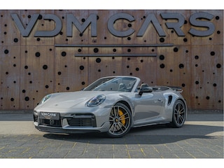 Porsche 911 Cabrio 3.8 Turbo S | Aerokit | Full PPF | Burmester | Stoelventilatie | InnoDrive | APPROVED 2027