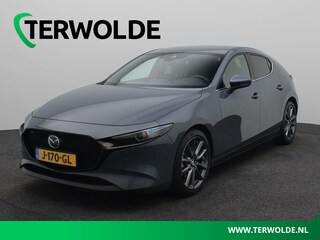 Mazda 3 2.0 e-SkyActiv-G M Hybrid 122 Luxury | AUTOMAAT | Lederen Bekl. | Adapt. Cruise | Stoelverw. | Parkeercamera |