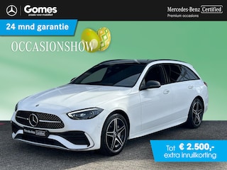 Mercedes-Benz C-klasse Estate 300 e AMG | Rijassistentie+ | Panoramadak
