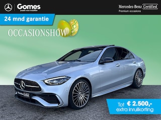 Mercedes-Benz C-klasse 180 AMG Line | Panoramadak | Memory | Apple Carplay