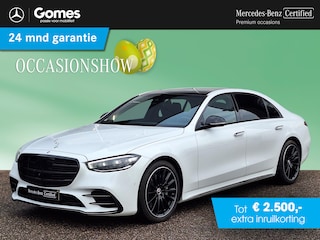 Mercedes-Benz S-klasse 350d 4MATIC Lang AMG Line | Night pakket | Burmester | Memory pakket voor + achter | Rijassistentiepakket | Achterasbesturing | 360° camera | Head-up Display | Multibeam LED | Keyless-GO | Elektrische achterklep | Klasse 5 alarm