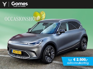 Smart #1 Premium 66 kWh | Panoramadak | Beats Soundsystem | Keyless entry | CyberSparks LED+ Koplampen | Elektrisch Verstelbare Stoelen | Head-up Display | 360° Camera | Apple CarPlay | Android Auto | Dodehoekdetectie | Sfeerverlichting | Stuurverwarming | Stoelverwarming
