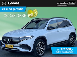 Mercedes-Benz EQB 250+ | AMG Line | Panoramadak | Night Pakket | Business Plus Pakket | Elektrisch Verstelbare Stoelen + Memory | Dodehoekassistent | 360° Camera | Advanced Sound System | Sfeerverlichting | Stoelverwarming