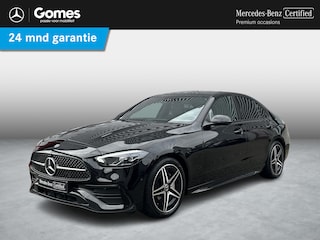 Mercedes-Benz C-klasse 180 Star Edition AMG | Night Pakket | Panoramadak | Sierdelen Lindehout Antraciet | Apple CarPlay | Android Auto | Dodehoekassistent | Elektrisch Verstelbare Stoelen + Memory | Stoelverwarming | Sfeerverlichting | Achteruitrijcamera