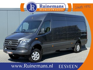 Mercedes-Benz Sprinter 319 CDI 191 PK 4x4 AUTOMAAT FACELIFT BPM VRIJ !! / 9G-TRONIC / L3H2 / STUUR EN STOELVERWARMING / 2.8 TONS TREKHAAK / CAMERA / ADAPTIVE CRUISE / AIRCO......... ZEER COMPLEET !!