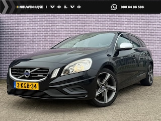 Volvo V60 1.6 T3 R-Design | Trekhaak | Dealeronderhouden | High Performance Audio | Climate | All-Seasonbanden | Parkeersensoren V+A | Navigatie
