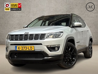 Jeep Compass 1.3T Night Eagle Sport 150Pk Automaat (APPLE CARPLAY, ZWART DAK, GROOT NAVI, CAMERA, GETINT GLAS, LEDER, SPORTSTOELEN, LM VELGEN, ELEK PAKKET, NIEUWSTAAT)