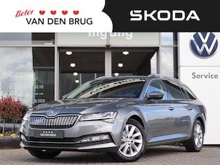 Skoda Superb Combi 1.4 TSI 218 pk DSG iV Style | Trekhaak | ACC | Bestuurdersstoel met Geheugen | SmartLink | Stuurverwarming | Matrix LED | Stoelverwarming v + a | Voorruit Verwarming |