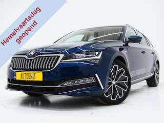 Skoda Superb Combi 1.4 TSI iV Laurin & Klement | Leder | Canton | Trekhaak | Camera | Keyless | Adaptive Cruise | Memory | Carplay