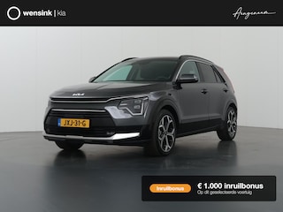 Kia Niro 1.6 GDi PHEV DynamicPlusLine Edition | 18” lichtmetalen velgen | Elektrisch verstelbare bestuurdersstoel | Stoel/Stuurwielverwarming | LED Koplampen | Elektrisch bedienbare achterklep |