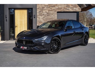 Maserati Ghibli 2.0 MHEV GranSport GT 330PK Pano/B&W/21"/Sport-seats/Full-Nero