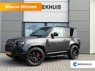 Land Rover Defender 5.0 P525 90 V8 Commercial | El Trekhaak | Head-Up | Koelbox | 22 Inch | Pano | Sidebars | Cold Climate