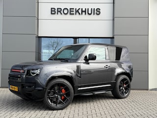 Land Rover Defender 5.0 P525 90 V8 Commercial | El Trekhaak | Head-Up | Koelbox | 22 Inch | Pano | Sidebars | Cold Climate