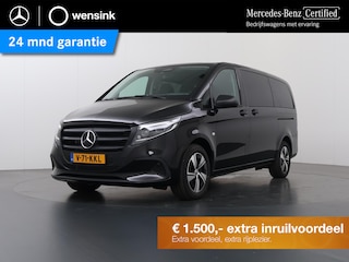 Mercedes-Benz Vito 119 CDI | Aut. | Lang L2 | Select | Dubbele Cabine | Schuifdeur L+R | LM Velgen | 6-zits | Navigatie | Parkeercamera | Dynamic | Certified