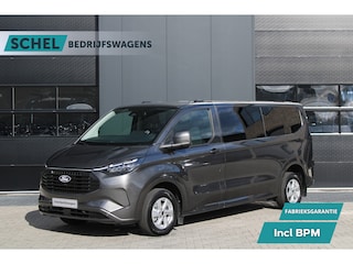 Ford Transit Custom 340 2.5 PHEV L2H1 Limited 232pk 9 Zits - Keyless - ACC - Blindspot - Camera - Carplay - Navi - Prijs excl. BTW - Rijklaar
