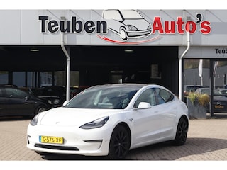 Tesla Model 3 Long Range AWD 75 kWh 85% SOH, Autopilot computer 3.0, Trekhaak, Cruise control, Panoramadak