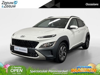 Hyundai Kona 1.6 GDI HEV Fashion AUTOMAAT NAVI AIRCO CAMERA ADAPTIEVE CRUISE CONTROLE HOGE INSTAP APPLE CARPLAY ANDROID AUTO ZEER MOOIE AUTO DEALER ONDERHOUDEN