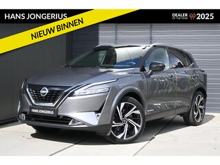 Nissan Qashqai 1.5 e-Power Tekna Plus | 360 CAMERA | PANORAMADAK | LEDER | STUUR/STOELVERWARMING | NAVI | HUD | ADAPT. CRUISE CONTROL | BOSE | CLIMATE CONTROL | ALL-SEASONBANDEN | PDC | LMV