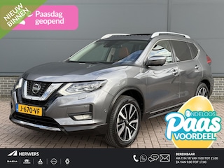 Nissan X-Trail 1.3 DIG-T Tekna 7p. / Schuif Kanteldak / Trekhaak / 1500KG Trekgewicht / 7 Zitter / Stoel Verwarming V+A / Elektrische Stoelen /Elektrische Achterklep / Keyless /