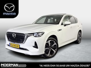 Mazda CX-60 2.5 e-SkyActiv PHEV Takumi Plus / Panodak / 360Camera / Wit leder