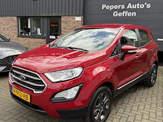 Ford Ecosport 1.0 EcoBoost Connected trekhaak stoel .verwarming + stuur .+voor ruit .camera . sportvelegen . bordouroodmetalic .