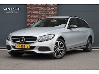 Mercedes-Benz C-klasse Estate 180 Ambition | Dodehoekassistent | Trekhaak | Leder | Nightpakket | Navigatie | Stoelverwarming | Intelligent Light System | Zitcomfortpakket |