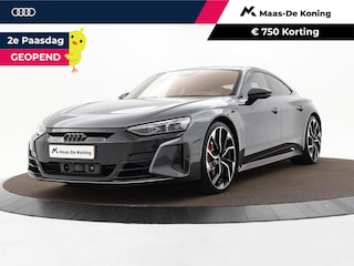 Audi e-tron GT RS 93 kWh 600pk · Carbon Optiekpakket · Nachtzichtassistent · Vierwielbesturing · Laser LED Matrix · Luchtvering · Voorstoelen met massagefunctie & ventilatie ·