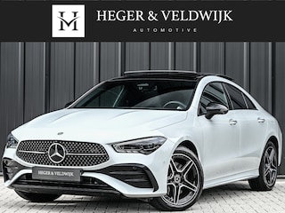Mercedes-Benz CLA 250 e AMG Line | Panoramadak | Distronic | Night pack | Stoelverwarming | 360 camera | Keyless | Head-up | Ambiance interieur