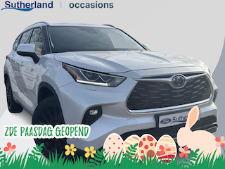 Toyota Highlander 2.5 AWD Hybrid Premium | 7p | Panoramadak | 360 graden camera | Platinum Pearl White | Adaptieve cruisecontrol | JBL audio | Head up Display | Stoelverwarming | Achterbank verwarmd