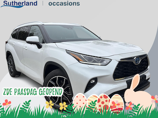 Toyota Highlander 2.5 AWD Hybrid Premium | 7p |  Panoramadak | 360 graden camera | Platinum Pearl White | Adaptieve cruisecontrol | JBL audio | Head up Display | Stoelverwarming | Achterbank verwarmd