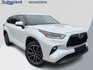 Toyota Highlander 2.5 AWD Hybrid Premium | 7p |  Panoramadak | 360 graden camera | Platinum Pearl White | Adaptieve cruisecontrol | JBL audio | Head up Display | Stoelverwarming | Achterbank verwarmd