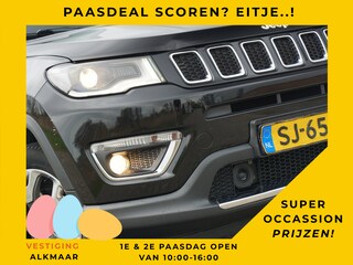 Jeep Compass 1.4 MultiAir Opening Edition 4x4 Automaat - Diamond Black - 65dkm