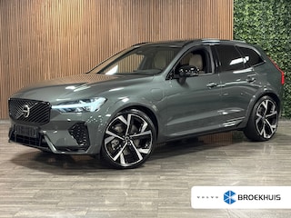 Volvo XC60 T6 AWD Recharge Ultra Dark | Luchtvering | 360° Camera | Head-Up Display | Harman Kardon | Schuifdak | Adaptieve Cruise Control | Stoelverwarming voor+achter | Stuurwielverwarming | 22 Inch | Full LED Meesturende koplampen | Pilot Assist | BLIS Dode Hoek Detectie | Elektrische voorstoelen geheugen | Nordico Microtech Cardamom Quilted/Cardamom bekleding | Zitting verlenging voorstoelen | Lederen Dashboard | Google Infotainment | Keyless Drive | Parkeersensoren voor+achter | Privacy Glass | Elektrisch bedienbare achterklep | Alarm Klasse III | DAB Radio | Apple Carplay/Android Auto | Draadloos telefoon opladen | Volvo On Call met mobiele App functie | Forest Lake Metallic |