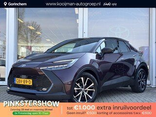 Toyota C-HR 1.8 Hybrid 140 First Edition | Apple Carplay/Android auto | 360 camera | Elek. achterklep | Bi-tone | Toyota garantie tot 2034!