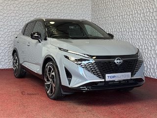 Nissan Qashqai 1.3 MHEV 160PK TEKNA PLUS BOSE TWO TONE 20''LMV LEER ALCANTARA PANO MASSAGE BOSE STOEL/STUUR/RUIT VERW MATRIX.LED ELEK.KLEP HEADUP 20''LMV GOOGLE NAVI 2026 K ✅Top Auto's Wijchen , 30 Jaar Specialist in Nissan  : Alle Type's : Tekna / Plus / N-Design / N-Connecta / Limited Edition / Premium / Executive /  , Zowel PHEV / HEV / MHEV / TURBO / HYBRID