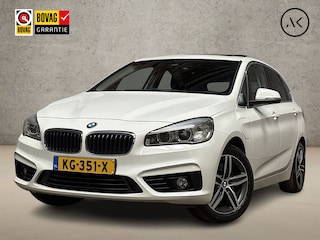 BMW 2-serie Tourer 225xe iPerformance Sport 225Pk Automaat (PANORAMADAK, NAVIGATIE, STOELVERWARMING, GETINT GLAS, PARKEERSENSOREN, LEDEREN SPORTSTOELEN, MTX AUDIO, ELEK ACHTERKLEP, LED KOPLAMPEN, NIEUWSTAAT)