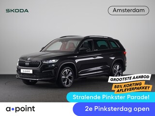 Skoda Kodiaq 1.5 TSI Sportline Business 150 pk Automaat (DSG) | Navigatie | Trekhaak (wegklapbaar) | Parkeersensoren | Achteruitrijcamera | Autom. airco (3 zones) | Stoelverwarming |